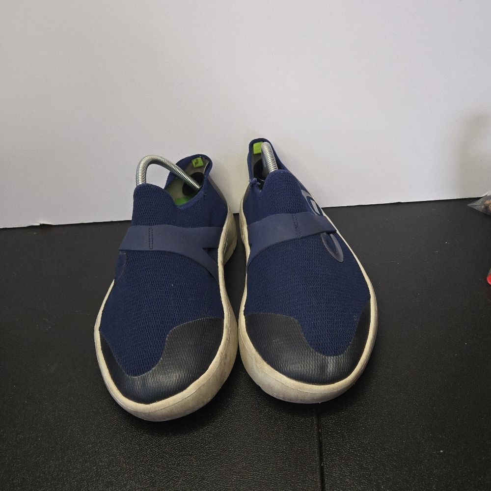 Oofos OOmg EeZee Slip On Recovery Shoe Men's 10.5 Blue